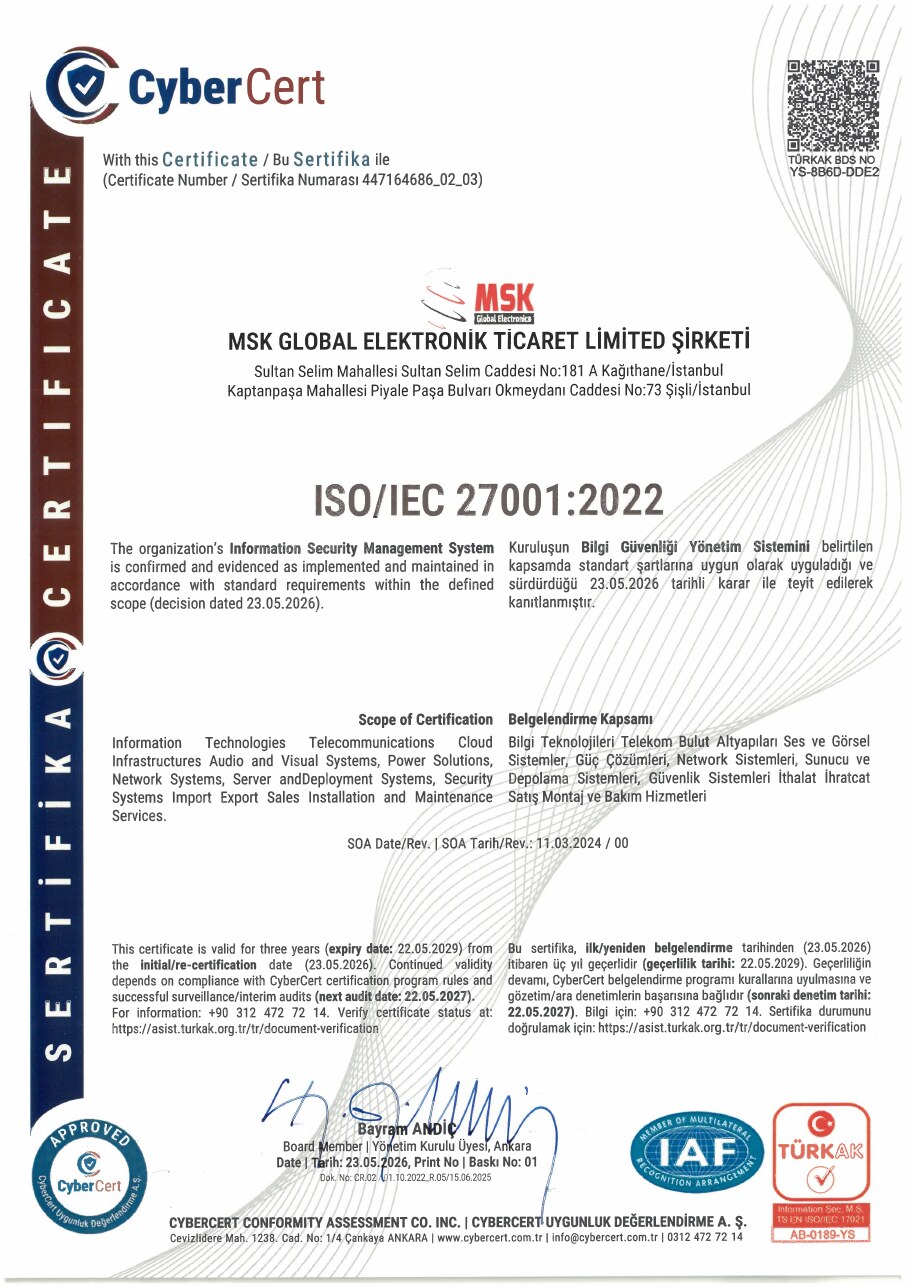 ISO/IEC 27001:2022