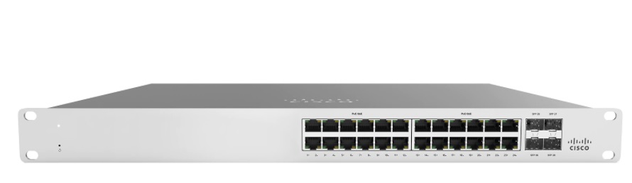 Cisco Meraki MS120-24 1G L2 Cloud Managed 24x GigE Switch